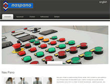 Tablet Screenshot of naspano.com